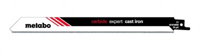 Lames scie sabre HM-Riff 225 x 1,25 mm 2 pièces METABO