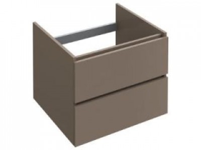 Caisson PARALLEL 2T sans siphon L 57 cm - Mélaminé Chêne QC réf CHQC JACOB DELAFON
