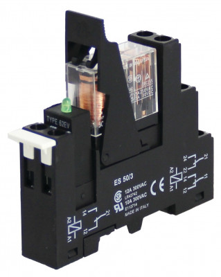 Module relais 12V CC 2RT 5A - CABUR - XCM2C012