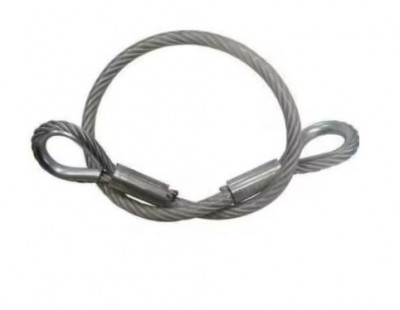Câble acier plastifié extérieur 4 x 6 mm GODET