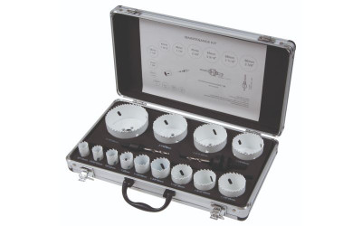 Coffret scies trépans électricien 13 pièces SCHILL