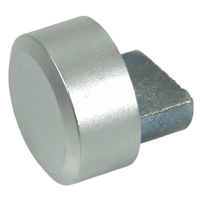 Patte à glace cylindrique Ø20mm finition laiton chromé - GUITEL - PGPL20S03E10