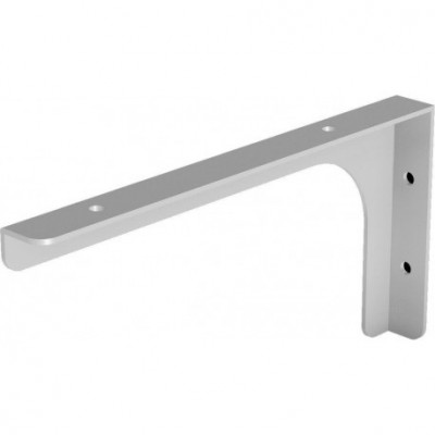 Equerre Zao acier gris mat 35 cm 