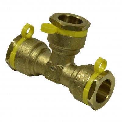 Té de dérivation Izinox diamètre nominal 25-20-25 GURTNER