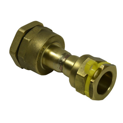 Raccord de transition PLT Izinox diamètre nominal 20 mm PE diamètre 40 GURTNER