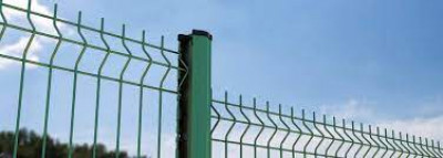 Poteau Genium vert RAL 6005 Longueur 2200 mm CLOTEX