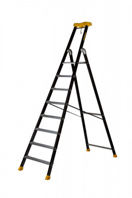 Escabeau aluminium laqué Mp 8 marches CENTAURE / CDH GROUP