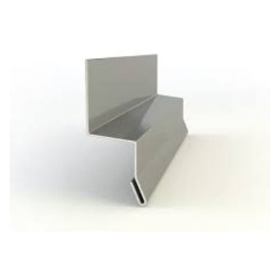 Profilé alu Plank grande bavette à rejet d'eau 20 x 30 x 25 mm CEMBRIT