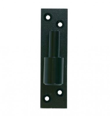 Gond sur platine noir 16 mm un sachet ING FIXATION