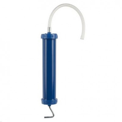Seringue laquée bleu avec flexible 500 gr PRESSOL
