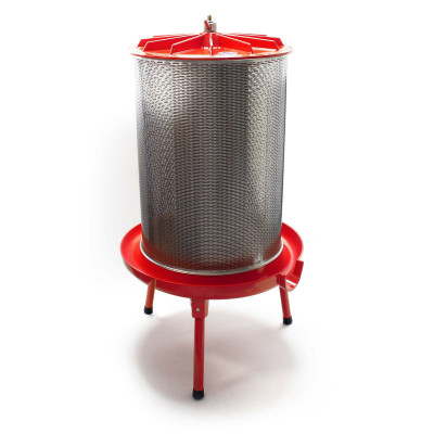 Pressoir hydraulique 20 litres 3bars acier inoxydable pressoir à fruits vin moût 16_0000559