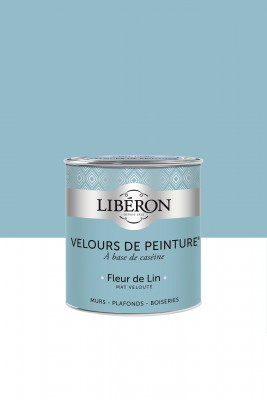 Velours de peinture fleur de lin en boîte de 500 ml V33