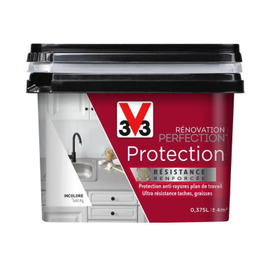 Peinture de rénovation Perfection Vernis Plan de Travail en seau de 375 ml V33