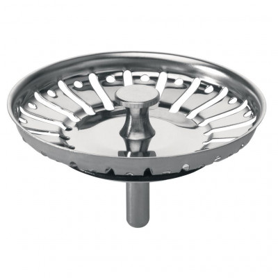 Panier inox pour bonde d'évier diamètre 90 WIRQUIN