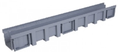 Caniveau 130 mm haut PP 1m NICOLL
