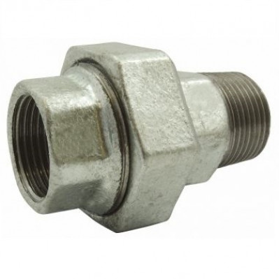 Union Mâle-Femelle galva 12 x 17 mm CODITAL