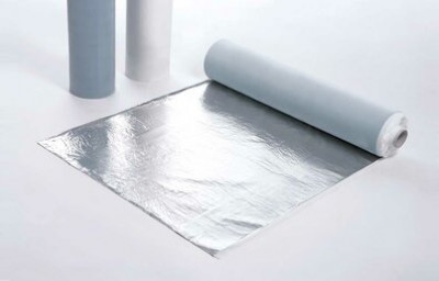 Pare-Vapeur Aludex auto-adhésif 0,4 mm 1,08 x 50 m VM BUIDING SOLUTIONS FEDRUS