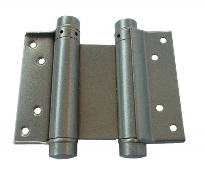 Charnière double action N°29 10kg hauteur 75mm finition argent - IBFM - 106029A