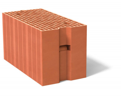 Brique de mur BGV'S25 R=1,64 500 x 250 x 274 mm 7,3 m2/3L BIO'BRIC