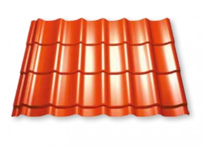 Tôle Plastimetal tuile 24/185/1100 en 3 ml JORIS IDE ATLANTIQUE / CBI