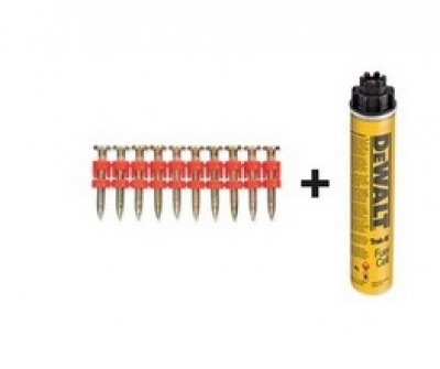 Cloueur Gaz Max GS738C+5 packs 800 pointes 20 mm + SCAB