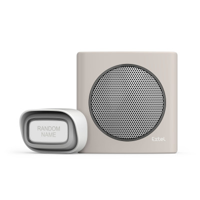Sonnette sans fil Dibi Flash Soft brown EXTEL
