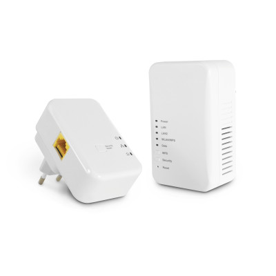 Adaptateur Ethernet courant porteur avec point d’accès SET OF 1 PLC - Wifi Extender