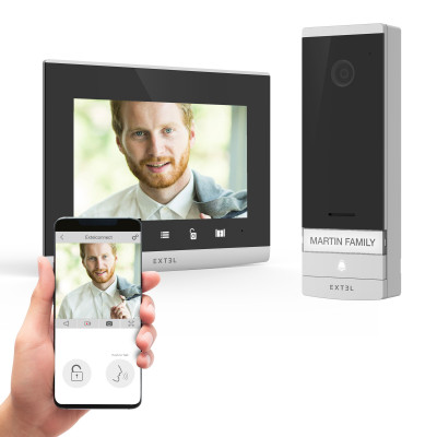 Visiophone filaire et connecté Connect 2 EXTEL