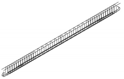 Poutre VULCAIN V 450x12x30cm FIMUREX MANCELLES