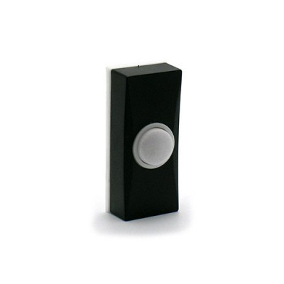 Bouton poussoir noir