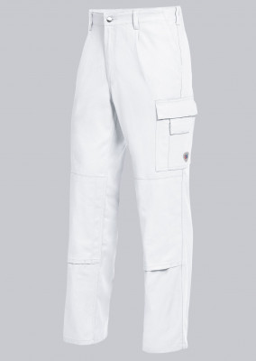 Pantalon BP 1486 100% coton blanc taille 46 BIERBAUM-PROENEN GMBH & CO