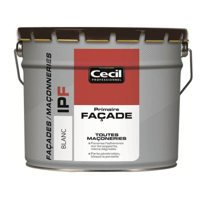 Primaire façade IPF blanc en seau de 10 l V33