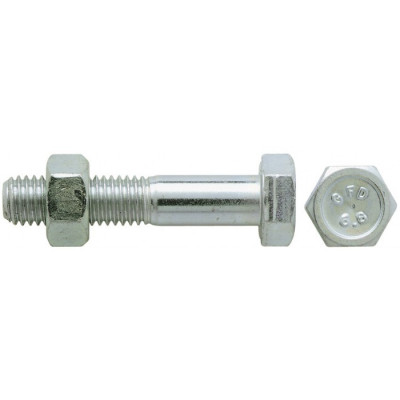 Corps de boulon filetage partiel classe 10,9 tête hexagonale 10 x 80 mm GFD