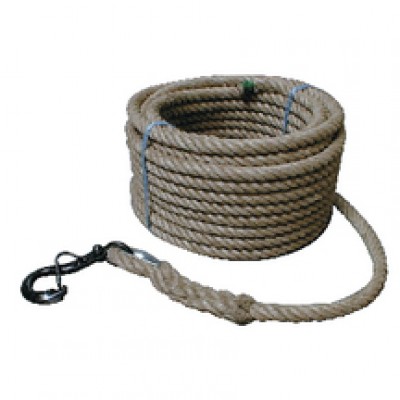 Corde à poulie chanvre 20/22 mmx20 m CORDERIES TOURNONAISE