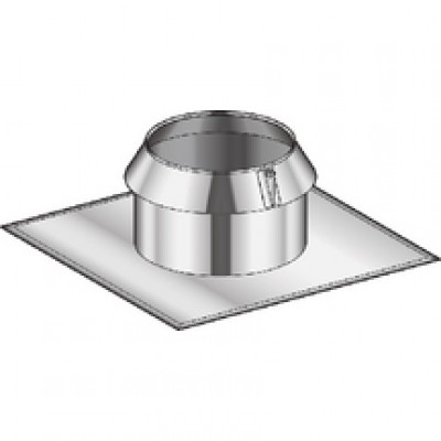 Solin inox toît plat D180 POUJOULAT