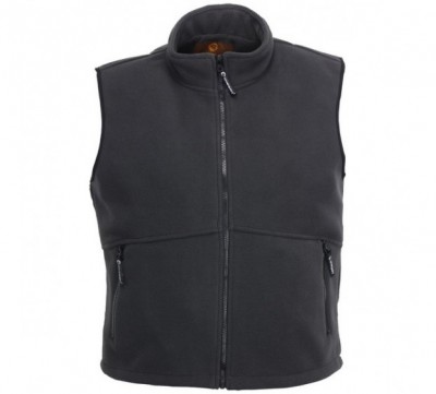 Gilet polaire gris L
