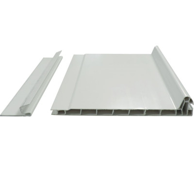 Sous-face coffre tunnel volet roulant Elite 28/Demi Elite PVC blanc longueur 2000 mm DC PRODUCTION