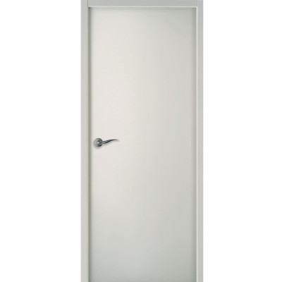 Bloc-porte alvéolaire à recouvrement prépeint huisserie 90 mm serrure PDDT poussant droit 204 x 93 cm JELD WEN
