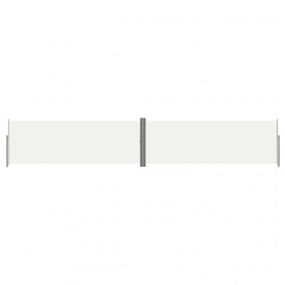 Auvent latéral rétractable 180 x 1000 cm crème 02_0007168