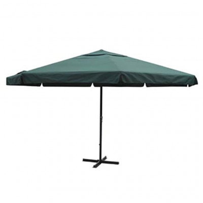 Parasol aluminium 500 cm vert 02_0008734