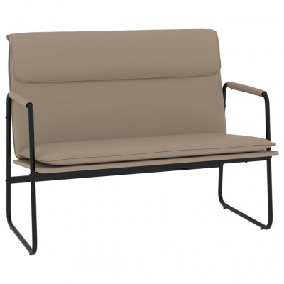 Banc banquette 100 x 64 x 80 cm synthétique cappuccino 02_0010565