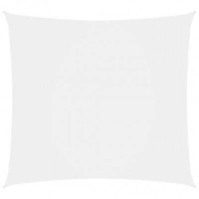 Voile toile d'ombrage parasol tissu oxford rectangulaire 2,5 x 3 m blanc 02_0009550