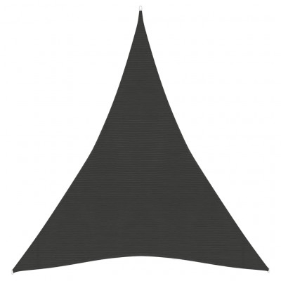 Voile toile d'ombrage parasol 160 g/m² anthracite 4 x 5 x 5 m PEHD 02_0008936