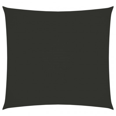 Voile d'ombrage parasol tissu oxford carré 3 x 3 m anthracite 02_0009483