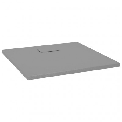 Receveur de douche salle de bain SMC 90 x 90 cm gris 02_0001975
