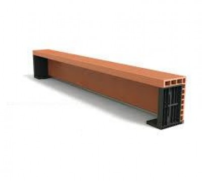 Demi-coffre de volet roulant monobloc 60 de dimension 810x200x314 mm BIO'BRIC