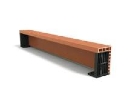 Demi-coffre de volet roulant monobloc 140 de dimension 1610X200X314 mm BIO'BRIC