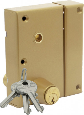 Serrure monopoint ZENITH 572 vertical fouillot cylindre de 45mm droite - ISEO - 25090451.5