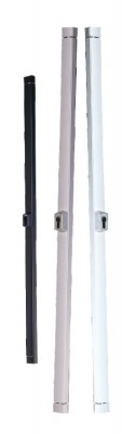 Serrure 2 points STYL'BARR 3.00M alu satiné - ISEO - 40003001