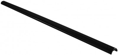 Tringle de crémone demi-ronde 16X5X2500 NOIR - JARDINIER MASSARD - J062190